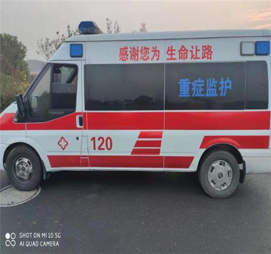 葫芦岛救护车出租服务案例3